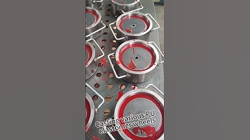 Casting various PU elastomer wheels