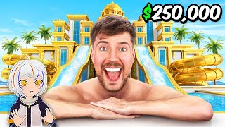 ¡Vacaciones de $1 vs Vacaciones de $250,000! | ChuyMine REACCIONA a MrBeast