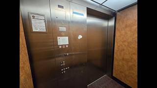 Beat Up Schindler 330A Hydraulic Elevator @ Waterford Towers II - Orlando FL