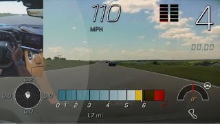 I’m having a blast chasing down a Corvette in my own Corvette C8.
