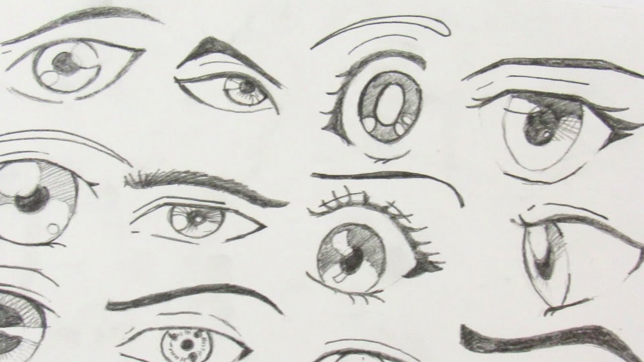 TDN - Desenhar Olhos Mangá/Anime (BÁSICO) 