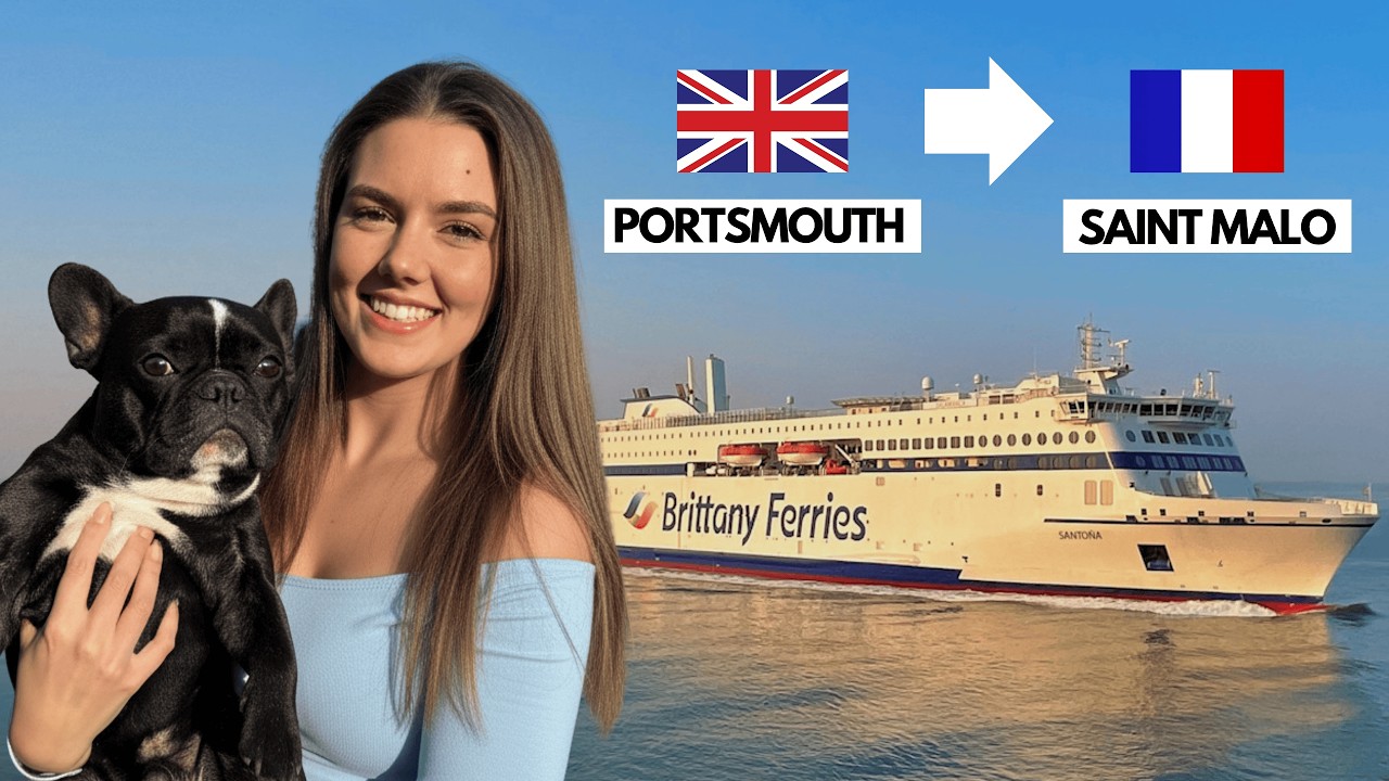 ПАРОМ ВО ФРАНЦИЮ НА НАШЕМ АМЕРИКАНСКОМ АВТОДОМЕ | ​​Паромы из Портсмута в Сен-Мало, Бретань