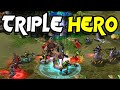 Warcraft 3 | Strategy | 4v4 RT Triple Hero