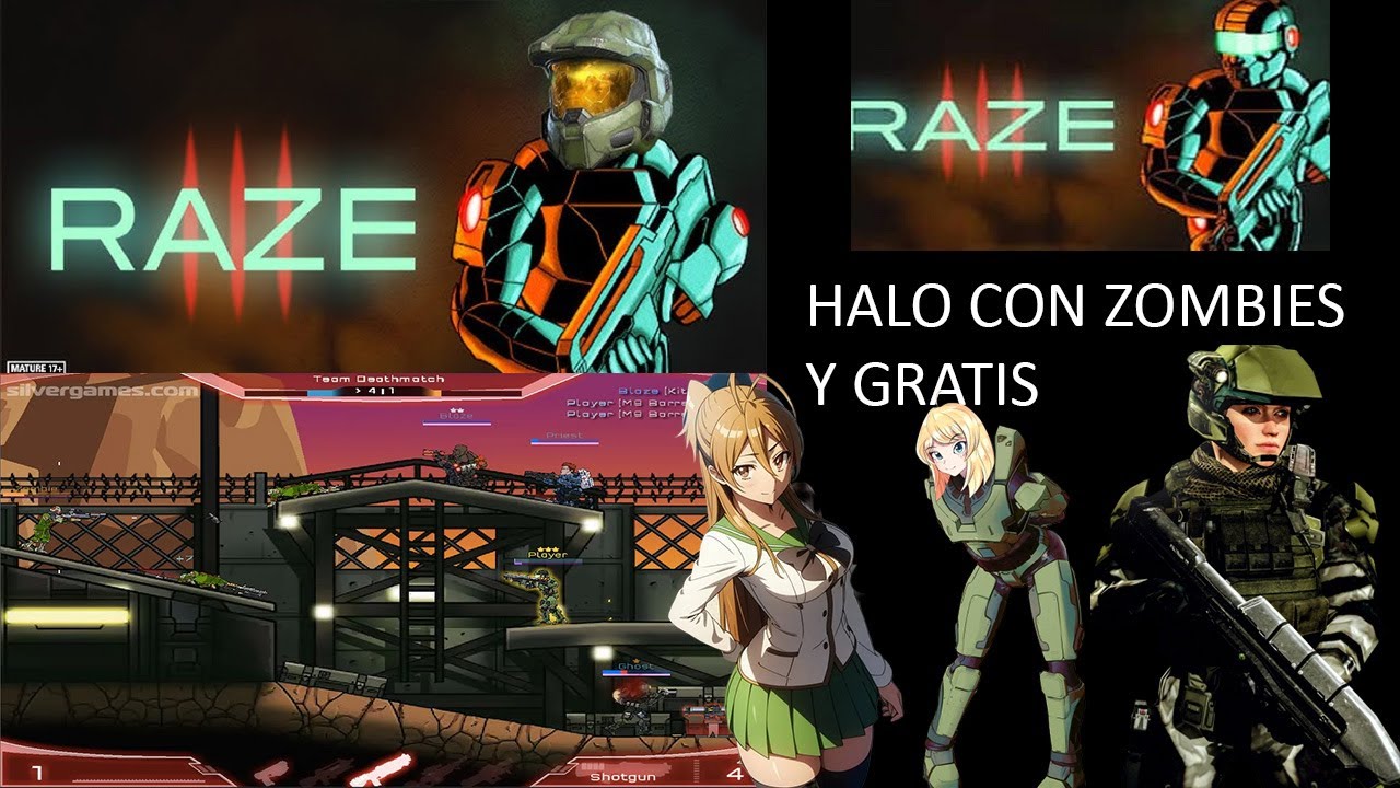 Ama Razo 2 RAZE 2 Y 3 EL HALO QUE CASI NADIE CONOCE GRATIS GAMEPLAY #juegosflash # ...