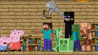 Peppa vs Minecraft Animation Compilations