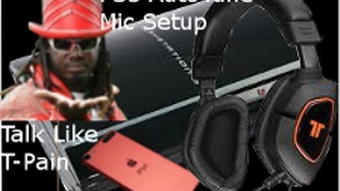 PS3 AutoTune Mic Setup (FaTaL_WeaPonZ)
