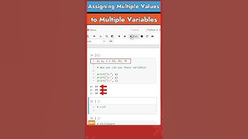 Assigning Multiple Value to Multiple Variables | Py Fundamentals - 4
