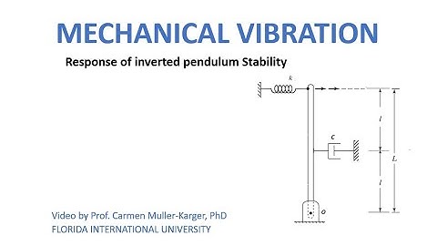 Example on Stability of vibrating systems - Inverted Pendulum