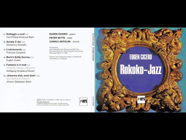 EUGEN CICERO: 3 tracks from the album "Rokoko-Jazz" Recorded: March 14, 1965 (remastered edition)