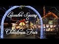 Leicester Square Christmas Fun Fair at night - London 2014