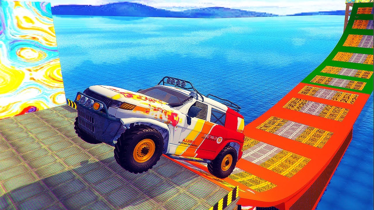 Extreme SUV Driving GT Racing Stunts - Impossible Stunt Car Driving Game - Android GamePlay