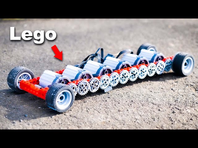 Building the FASTEST LEGO Car 