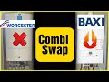 Worcester Bosch Combi Boiler UPGRADE To Baxi 800 **PIPEWORK**