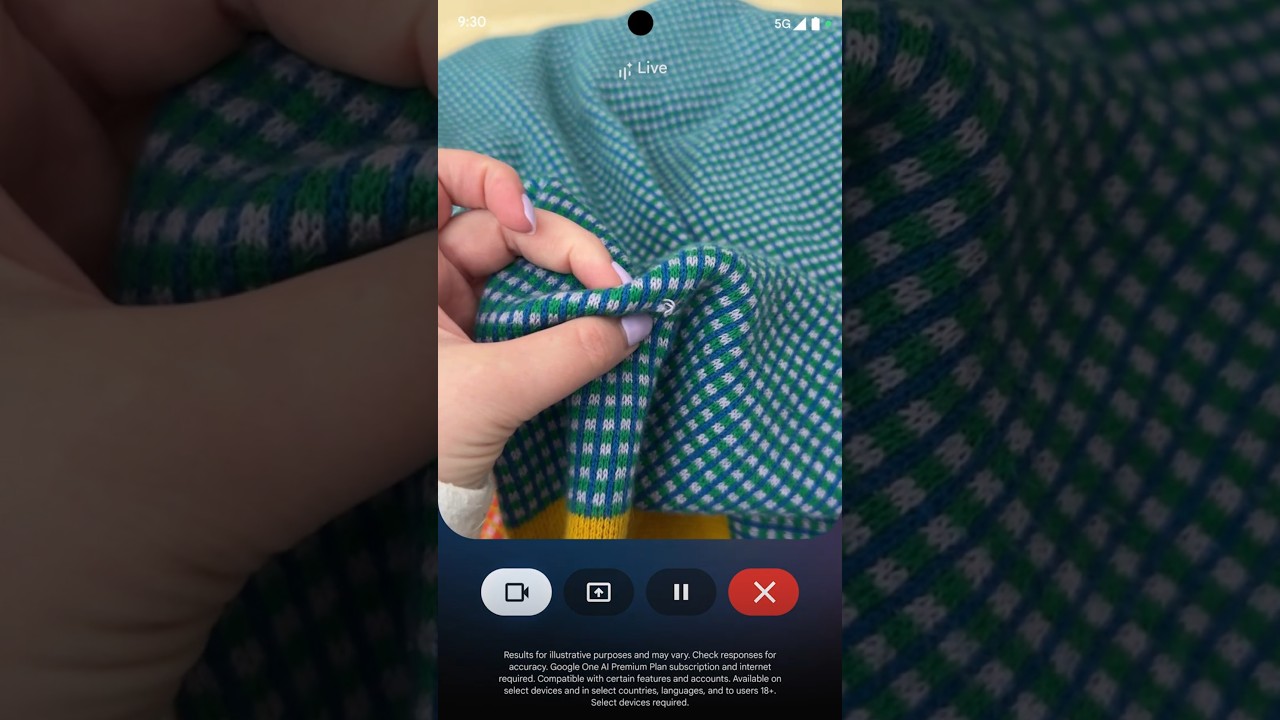 Hit a snag? Gemini Live can help. Share your camera and screen to get clear, step-by-step guidance.