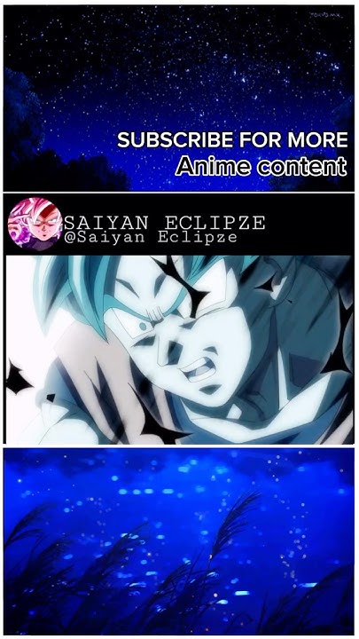 Goku Goes Ultra Instinct For The First Time Goku goes Ultra Instinct for the FIRST TIME | #dragonball #animeedit #