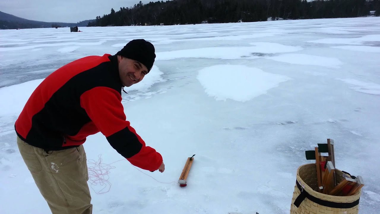 Ice Fishing Lake Dunmore With Matt Daniels 