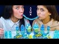 ASMR BLUE BABY BOTTLE POP, NERDS ROPE JELLY, PUSH POP, JUICY DROP, SPLASH-N-LIK