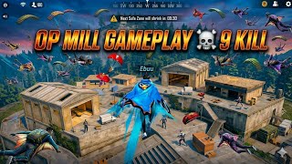 "Mill Gameplay | 9 Kills Pro Rush Match 😈" screenshot 1