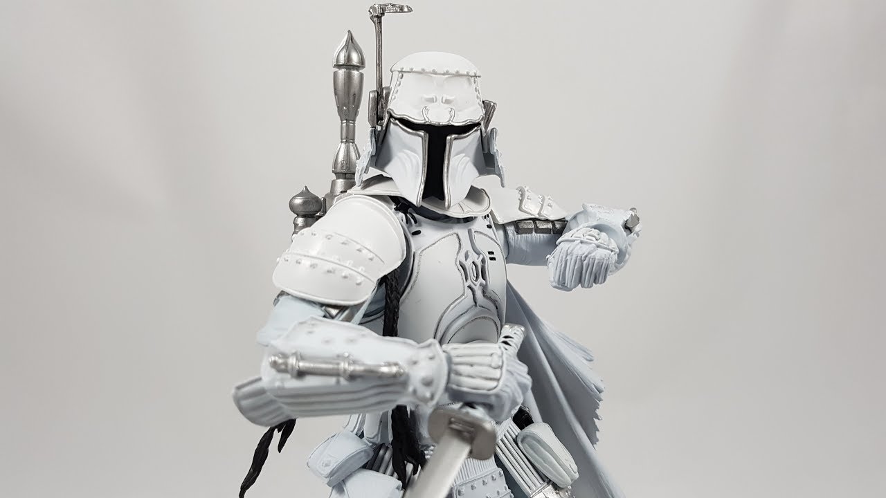Star Wars Bandai MOVIE REALIZATION White Star Wars Samurai Action Figure Toys