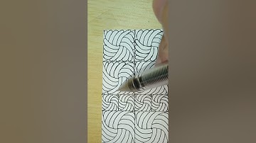 Patterned Art - 4 #trending #art #pattern #drawing #viralvideo #viral #shorts #youtube #fyp