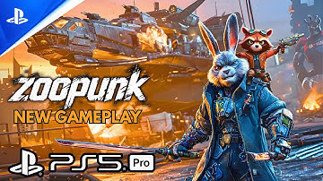 ZOOPUNK NEW Gameplay Demo 4K | ULTRA Realistic Graphics (Brutal Animal-Punk Action RPG)