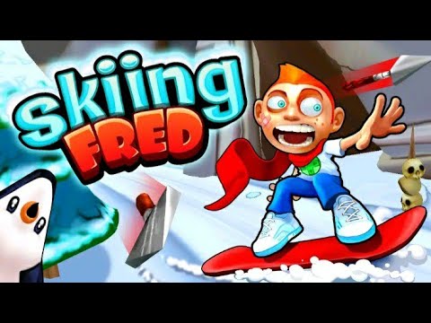 Skiing fred completing everything in the game