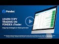 Copy trading webinar on fondex ctrader