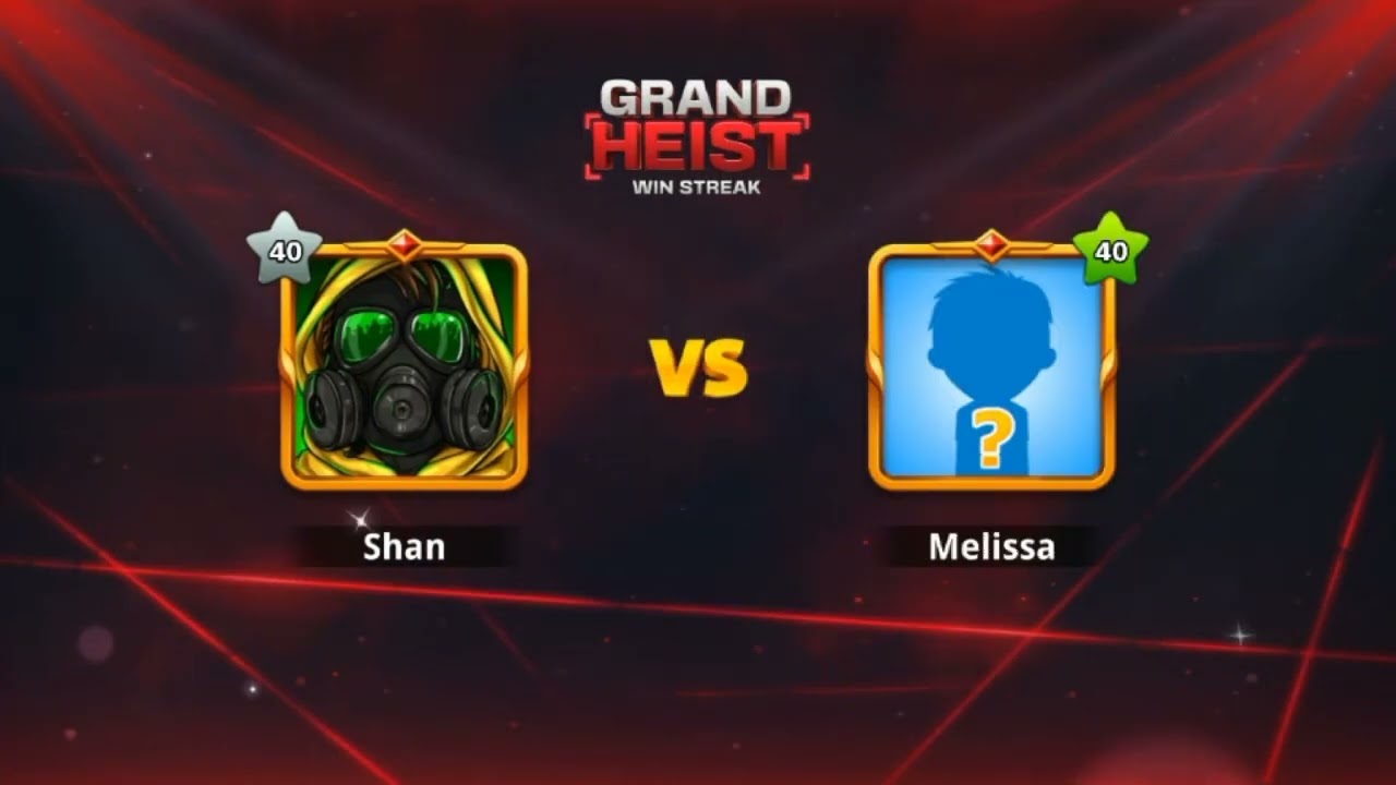 New Grand Heist Winstreak table