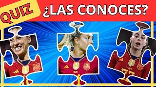 🌟 Jugadoras de FÚTBOL FEMENINO TOP de España. 🌟 Súper Quiz fútbol femenino