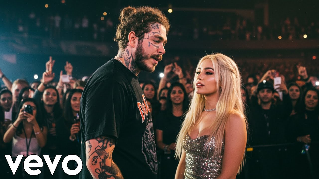 Post Malone ft. Ava Max – Crash Into Forever (Official Lyric Video)