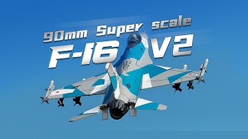 Freewing F-16 V2 90mm EDF Jet