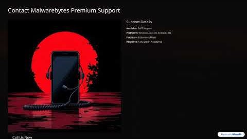 How to Contact MALWAREBYTES® Premium® Support in the U.S. Full Complete Guide