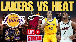 **LIVE** Los Angeles Lakers Vs Miami Heat Live Play By Play & Reaction