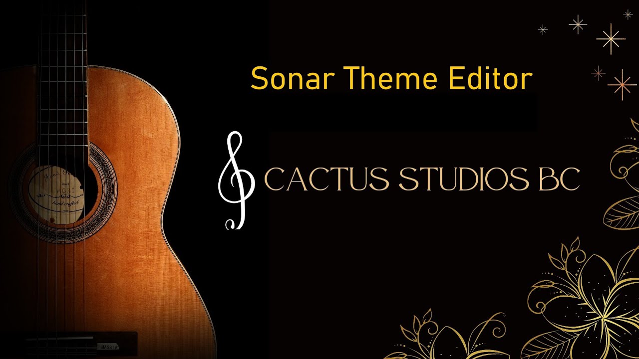 Sonars Theme Editor