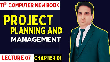 Project Planning and Management in Urdu/Hindi || Computer Class 11 lecture