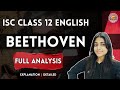 Beethoven Prose | English Prose Explanation in Hindi | ISC Class 12 | Chapter 13