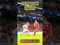 PURO TALENTO Bernardo Silva           #shortsfeed #futbol #shorts #manchestercity #youtubeshorts