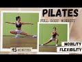 Pilates mobility  flexibility beginners  postpartum  pilates yoga workout postpartum