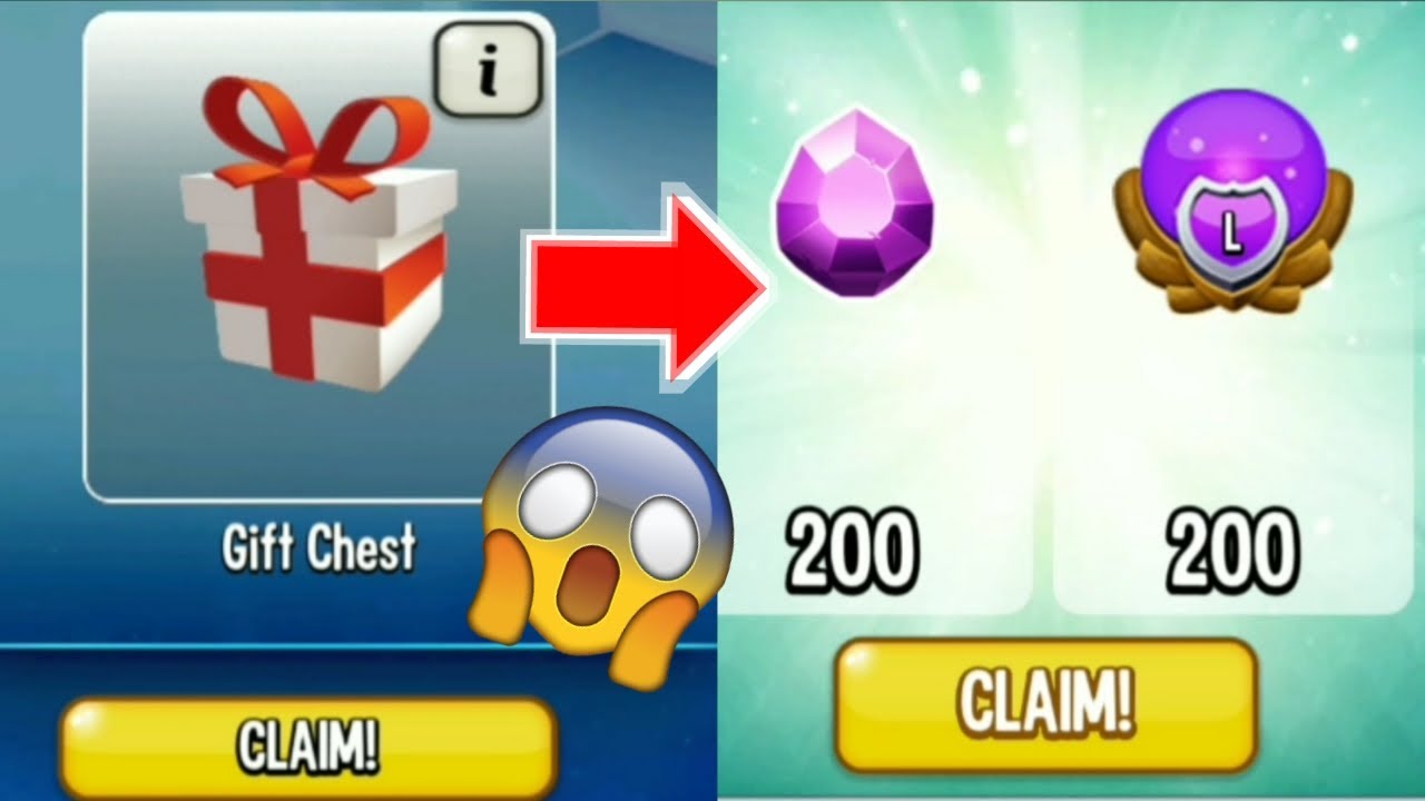 Get Free 200 Gems From The Gift Chest ! Dragon City YouTube