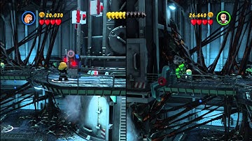 LEGO Marvel Super Heroes - Split Screen Co-op Walkthrough Part 3 - Exploratory Laboratory (PS3)