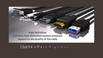 DisplayPort 1.4 HBR3 8K Cable / HDMI TRUE 4K