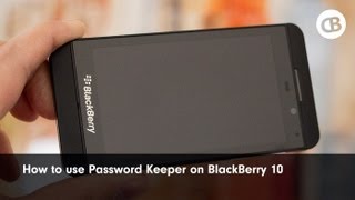 How to use Password Keeper on the BlackBerry Z10 screenshot 3