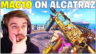 This MAC-10 Setup Is INSANE On Alcatraz - *Best MAC10 Setup* (Rebirth Island - Warzone)