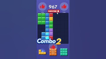 combo 3x color block puzzle part 21 #games #gaming #puzzle