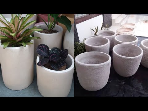 Video: Pot Plester: Bagaimana Cara Membuat Pot Bunga DIY? Jenis Formulir. Bagaimana Cara Mengisi Materi Dengan Benar? Fitur Model Besar