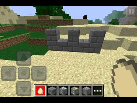 Minecraft PE Stone Brick & Spawn Chicken Egg Mod - YouTube