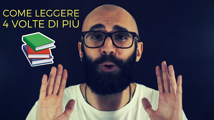 COME LEGGERE PIÙ VELOCEMENTE (UN LIBRO A SETTIMANA)