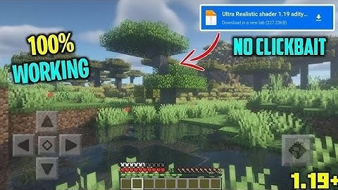 (Top 3) Best Ultra Realistic Shaders For Minecraft PE 1.21.44 | No Lag (Android, iOS, Win 10)