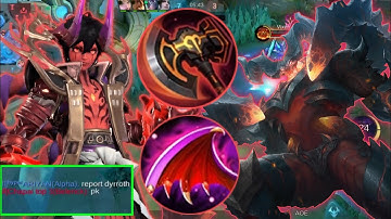 Dyrroth vs thamuz full build | best build dyrroth 2025🔥MLBB~~
