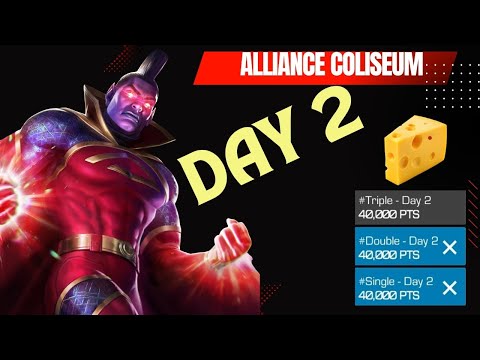 DAY 2 Cheese 🧀 #Double tag |Alliance Coliseum| - mcoc